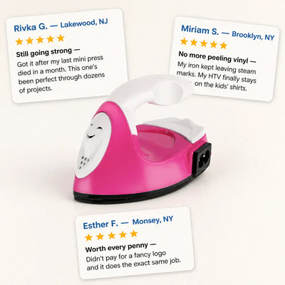 Mini Craft Heat Press Iron 2