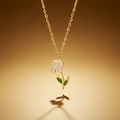 Sofia's Birth Flower Necklace