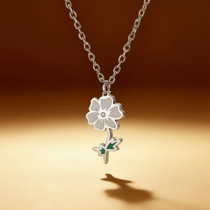 Sofia's Birth Flower Necklace