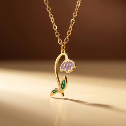 Sofia's Birth Flower Necklace