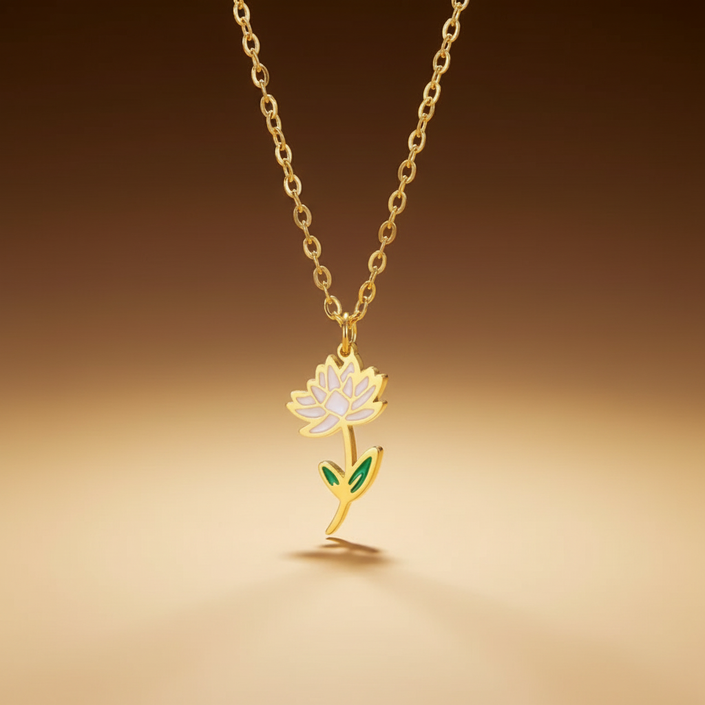 Sofia's Birth Flower Necklace