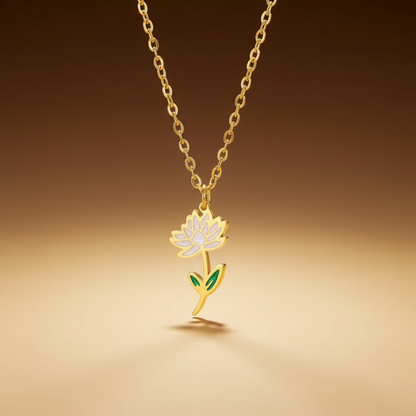 Sofia's Birth Flower Necklace