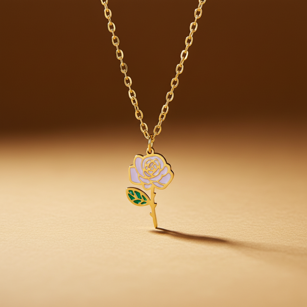 Sofia's Birth Flower Necklace