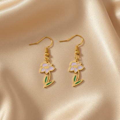 Sofia's Birth Flower Earrings
