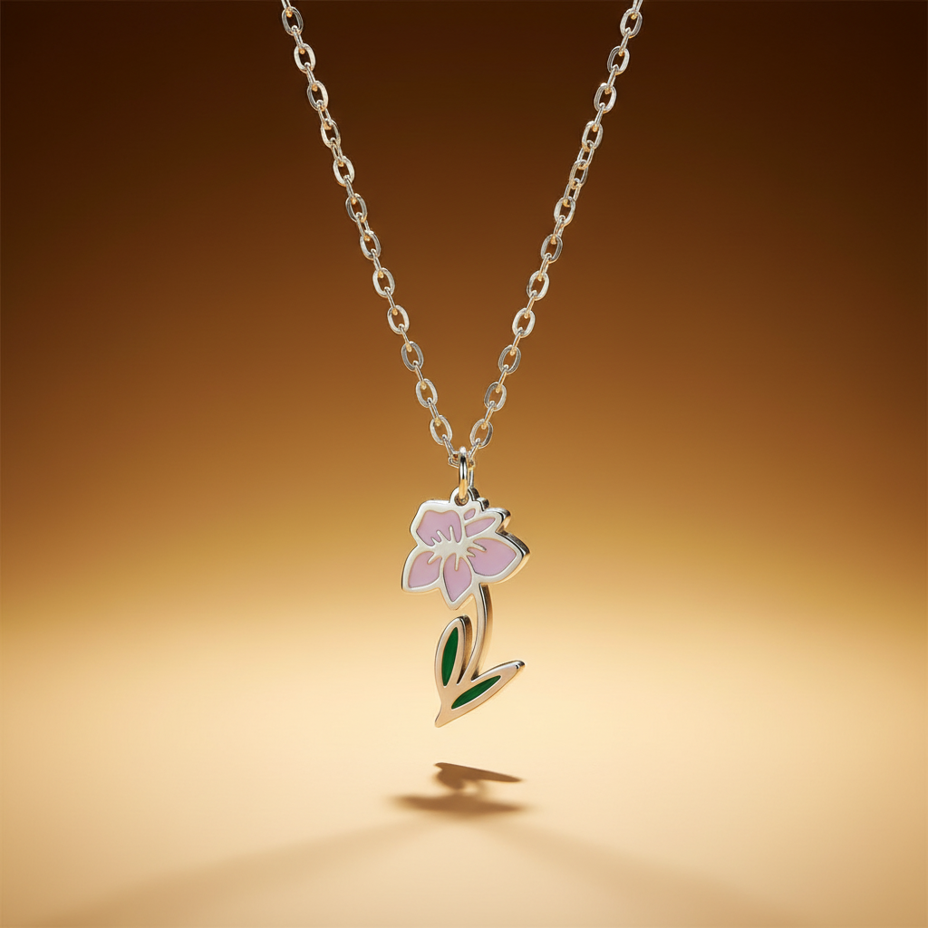 Sofia's Birth Flower Necklace