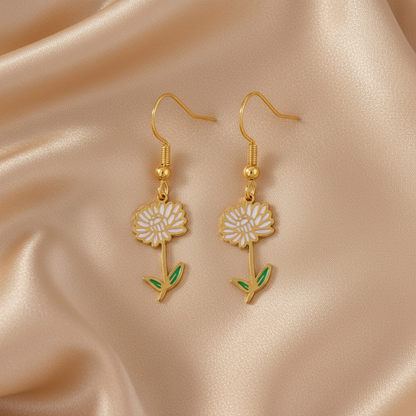 Sofia's Birth Flower Earrings
