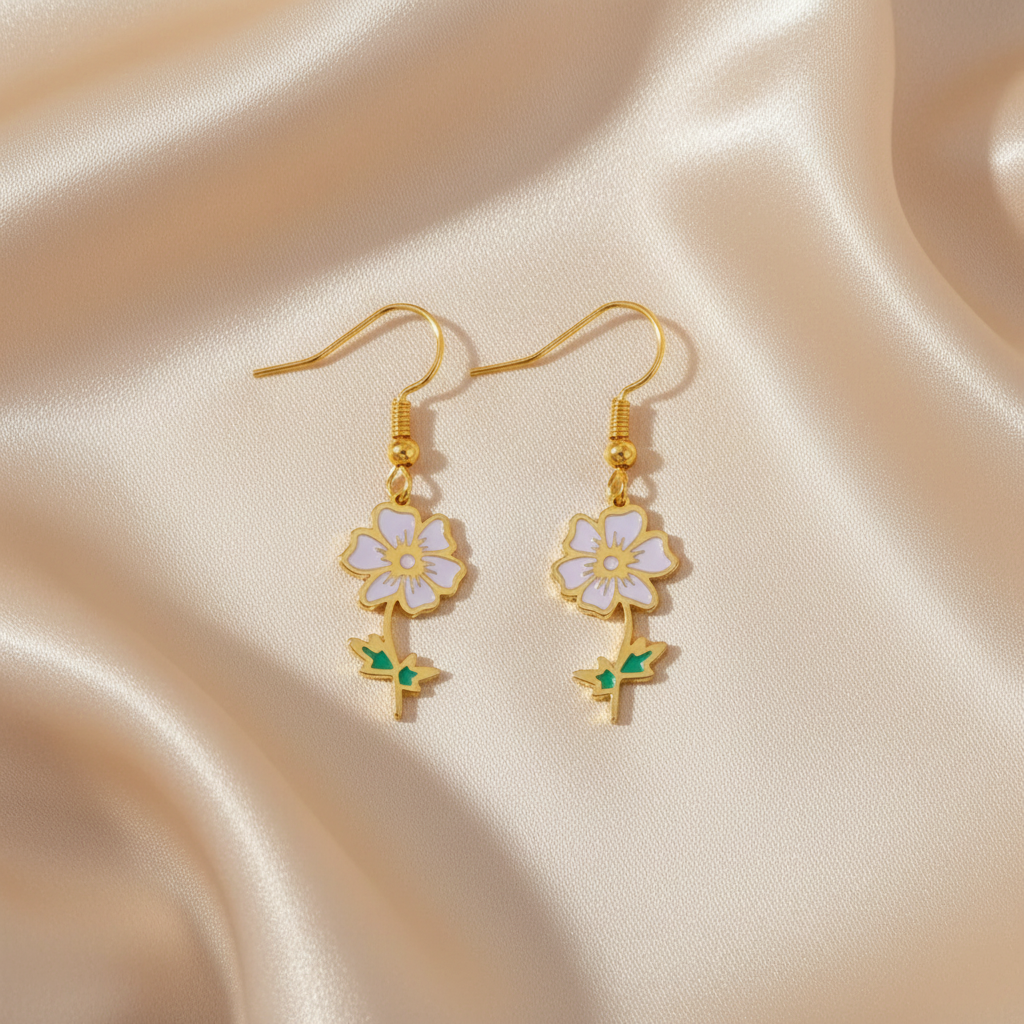 Sofia's Birth Flower Earrings