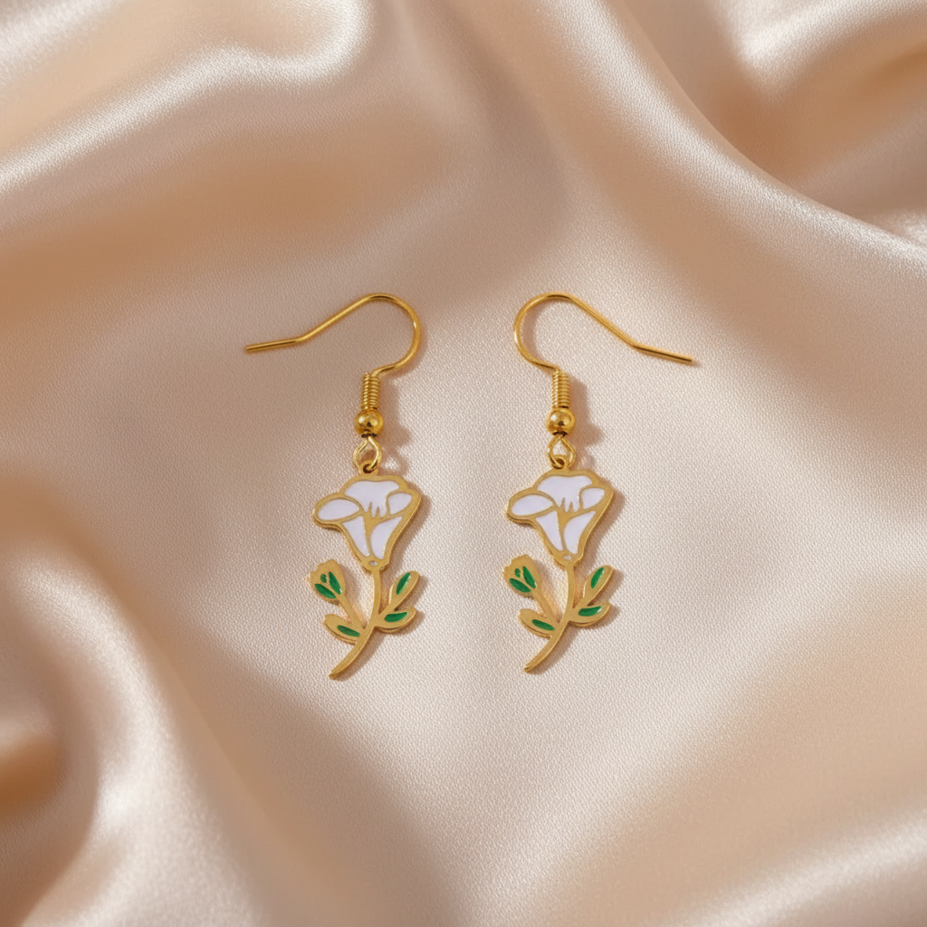 Sofia's Birth Flower Earrings