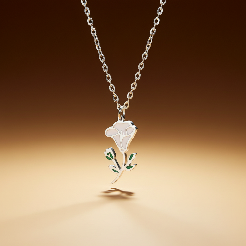 Sofia's Birth Flower Necklace