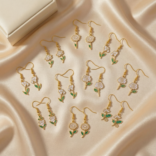Sofia's Birth Flower Earrings