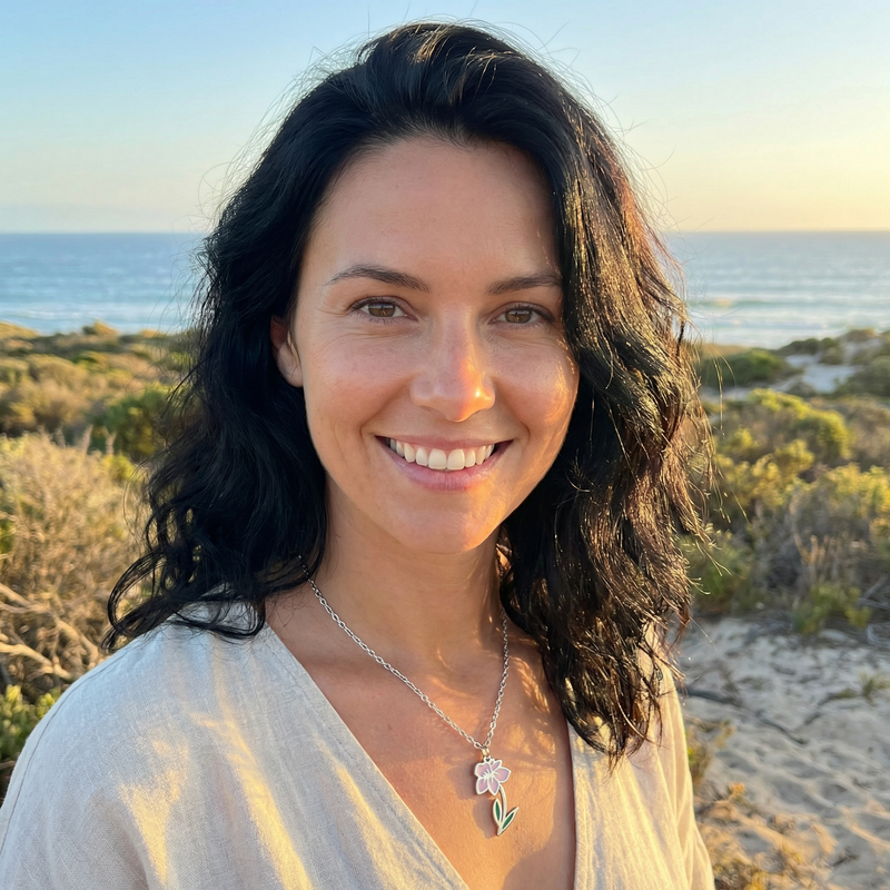 Customer wearing jewelry