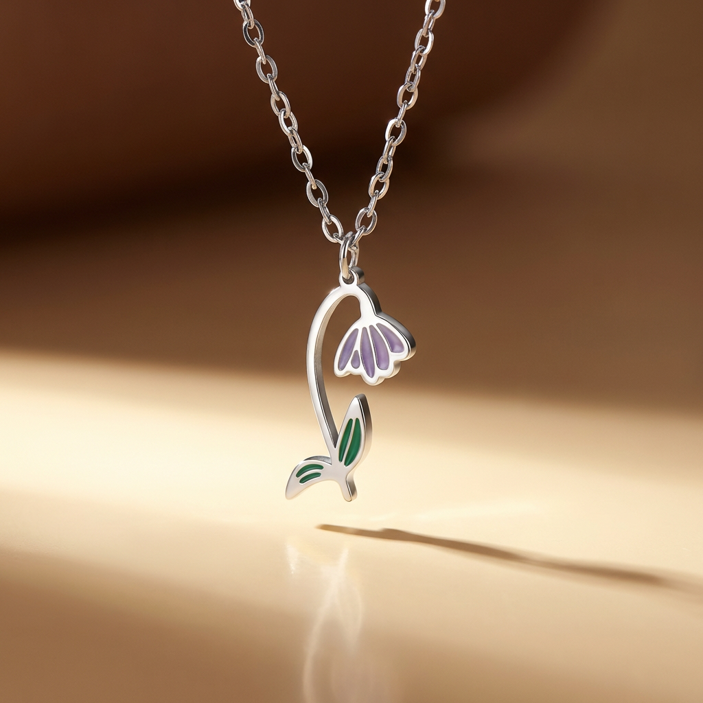 Sofia's Birth Flower Necklace