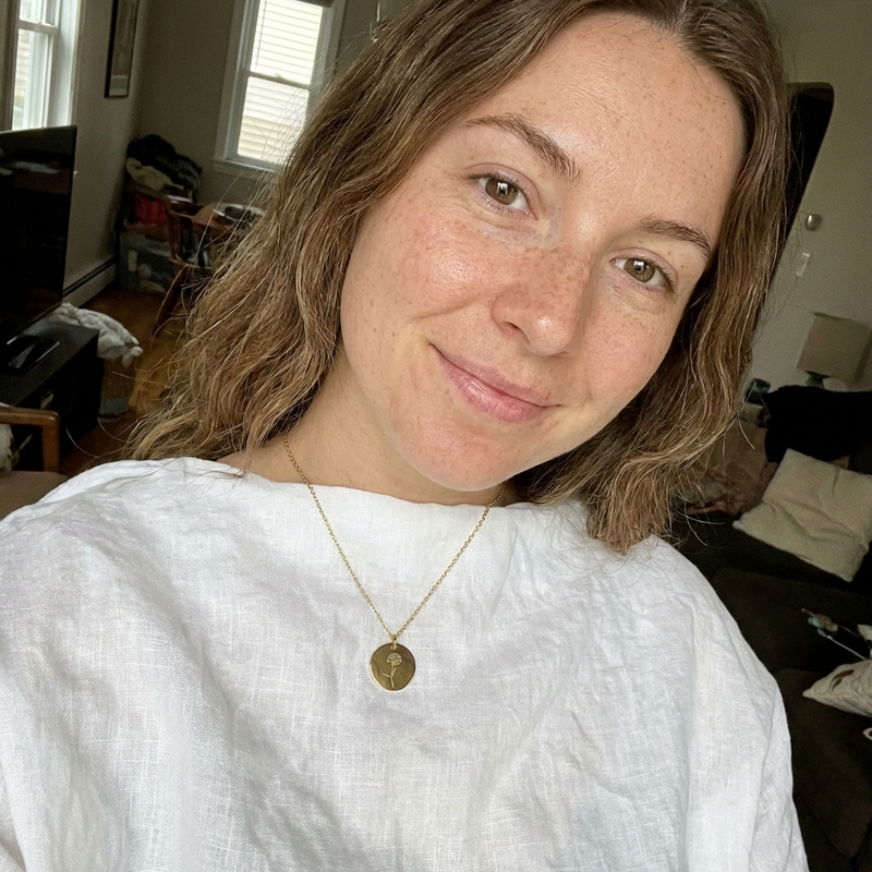 Customer wearing jewelry