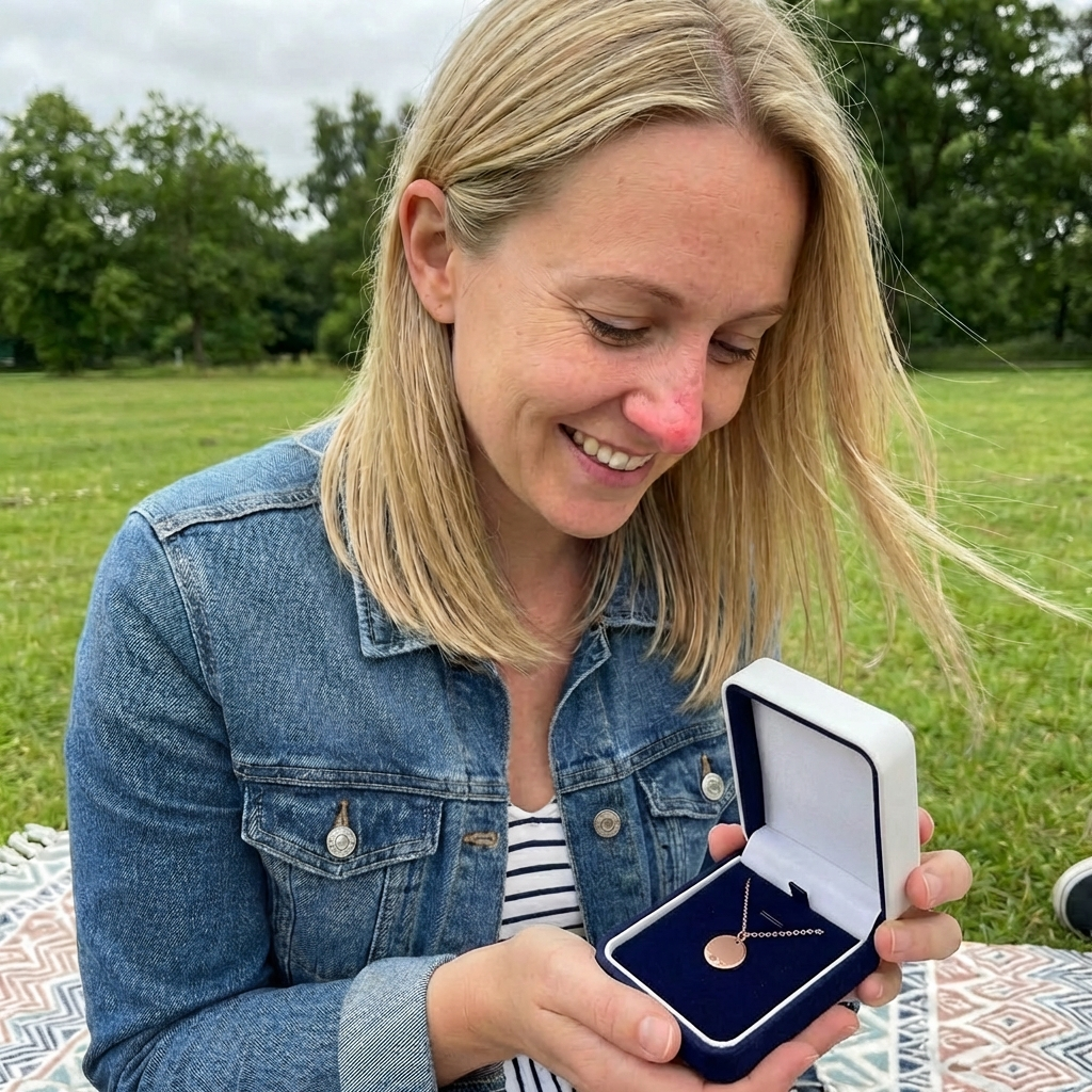 Perfect gift moment