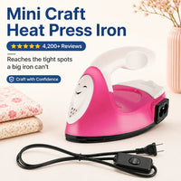 Mini Craft Heat Press Iron 2