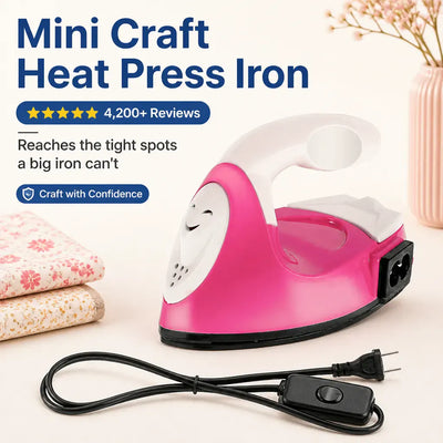 Mini Craft Heat Press Iron 2