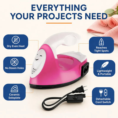 Mini Craft Heat Press Iron 2