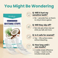 Oralhoe Coconut Oil Whitening Strips