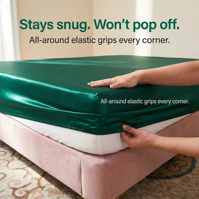 Rayon Satin Fitted Sheet