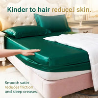 Rayon Satin Fitted Sheet