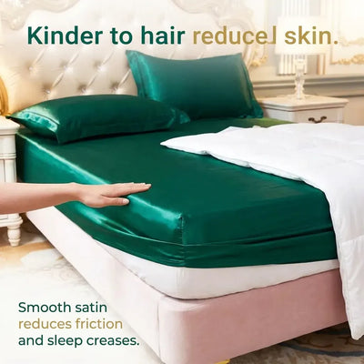 Rayon Satin Fitted Sheet