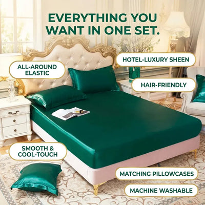 Rayon Satin Fitted Sheet
