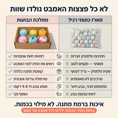 ממלכת הבועות - עם הפתעה!