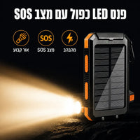 Solar Power Bank 80000mAh