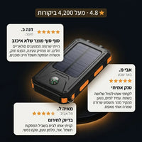 Solar Power Bank 80000mAh