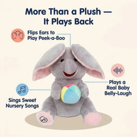Hide-and-Seek Elephant Plush Toy