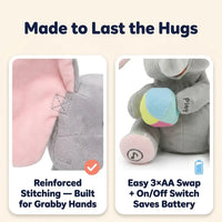 Hide-and-Seek Elephant Plush Toy