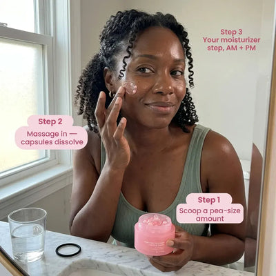 Pink Collagen Capsule Cream
