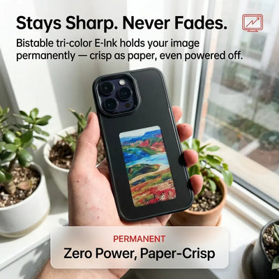 E-Ink Customizable phone Case