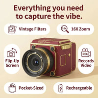 Vintage Retro Digital Camera