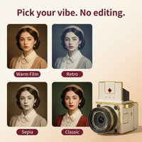 Vintage Retro Digital Camera