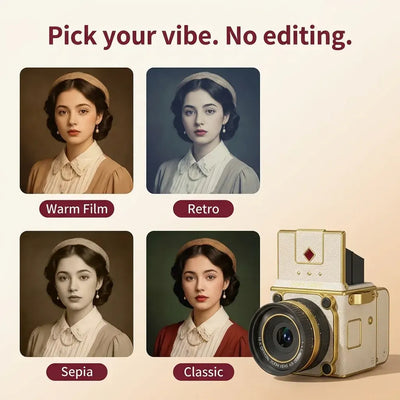 Vintage Retro Digital Camera
