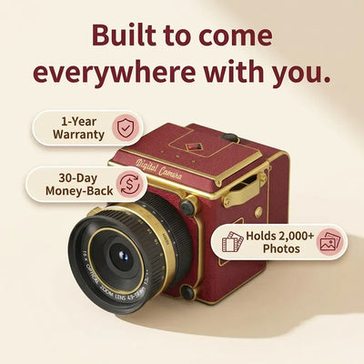 Vintage Retro Digital Camera