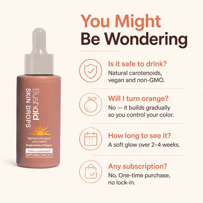 Sunless Tanning Drops