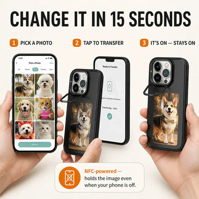 THE DIY E-Ink Screen Phone Case