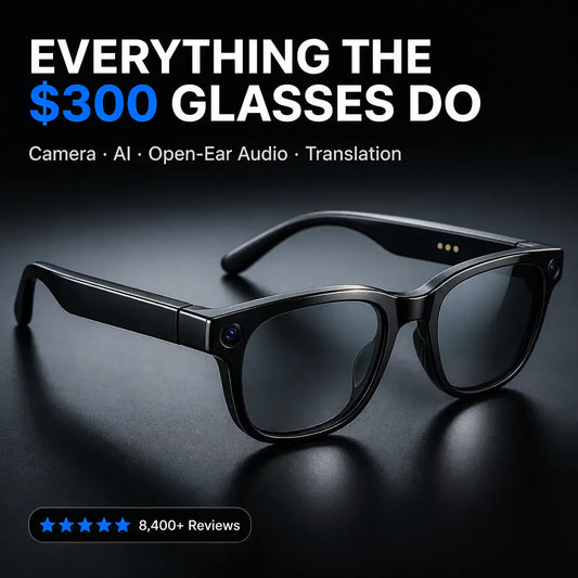 AI Smart Glasses with 8K Camera