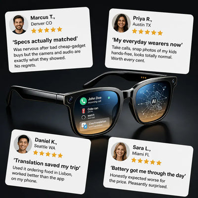 AI Smart Glasses with 8K Camera