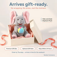 Hide-and-Seek Elephant Plush