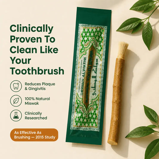 Natural Miswak Toothbrush Stick