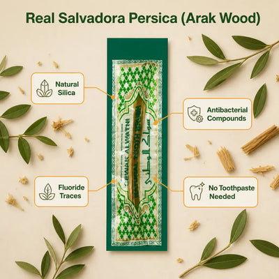 Natural Miswak Toothbrush Stick