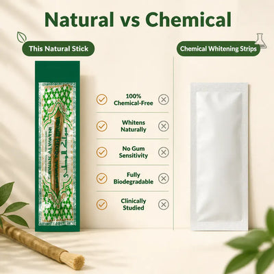 Natural Miswak Toothbrush Stick